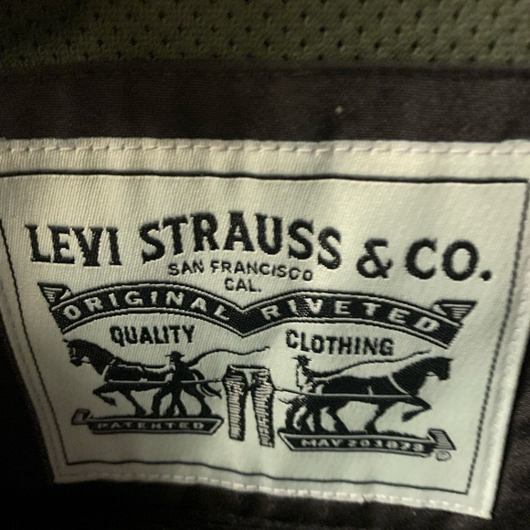 Levi Straus & Co Mens Jacket Black Medium - Picture 3 of 5
